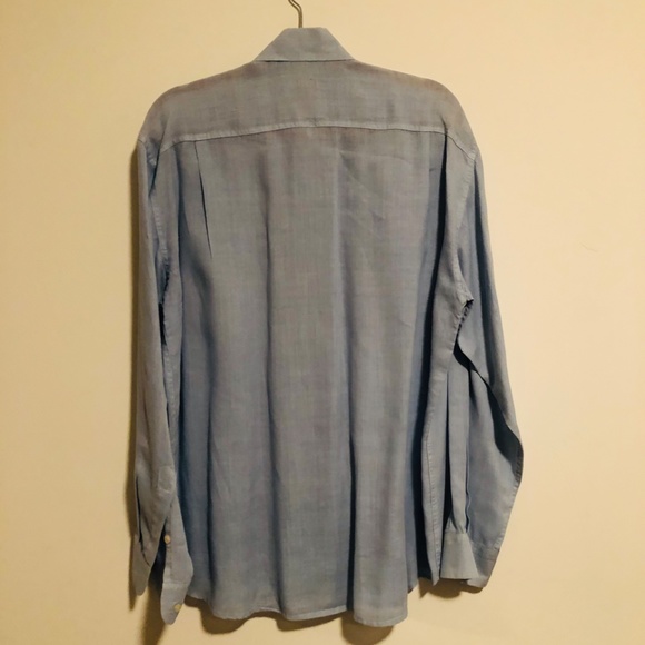 Purolino Light Blue Button Down - Picture 3 of 4